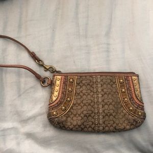 Coach wristlet